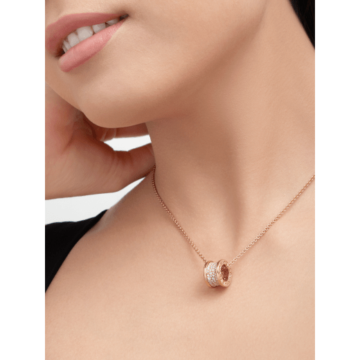 Bvlgari b sales zero1 diamond necklace