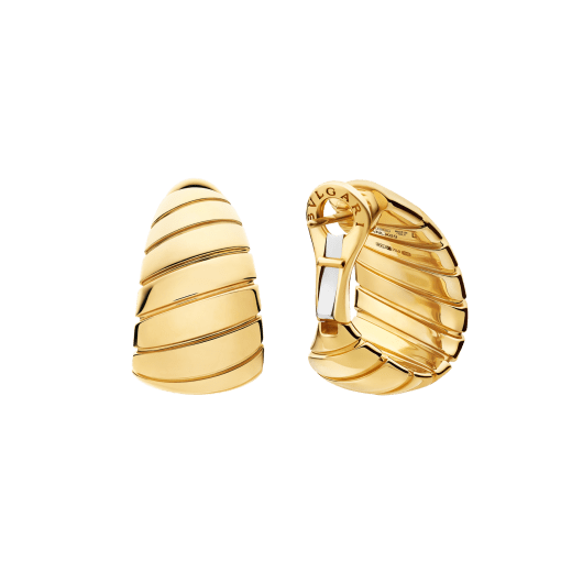 Orecchini Bvlgari Tubogas in oro giallo 18 tk. 362566 image 3