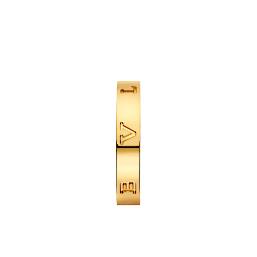B.zero1 Essential 18 kt yellow gold band ring AN859975 image 2