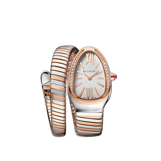 Bulgari Serpenti Tubogas - 35 mm - Rose Gold Watches