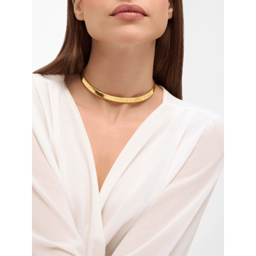 Bvlgari Tubogas 18 kt yellow gold necklace CL860259 image 1