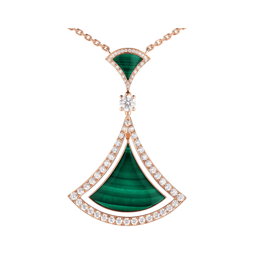 Bvlgari hot sale green necklace