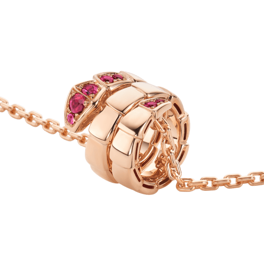 Колье Serpenti, подвеска из розового золота 18 карат с рубинами, цепочка из розового золота 18 карат. Специальный выпуск к китайскому Новому году 358888 image 3