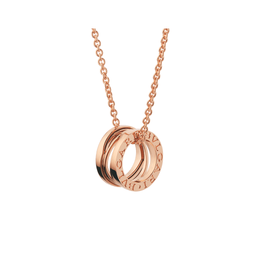 B.zero1 Design Legend necklace with pendant, both in 18 kt rose gold. 353795 image 1