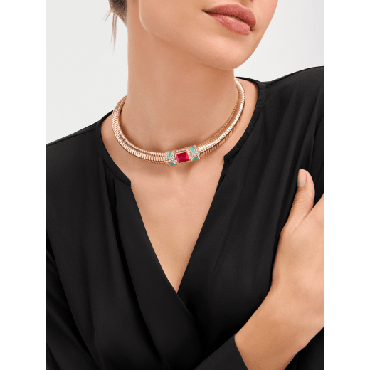 Bulgari Tubogas Necklace 361318 Bulgari