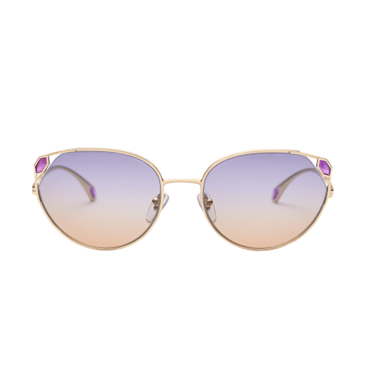 Serpenti "True colours" cat-eye metal sunglasses 904155 image 3
