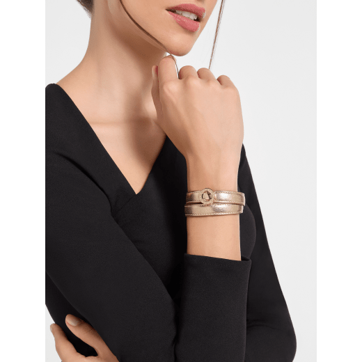 Bvlgari bracelet leather new arrivals