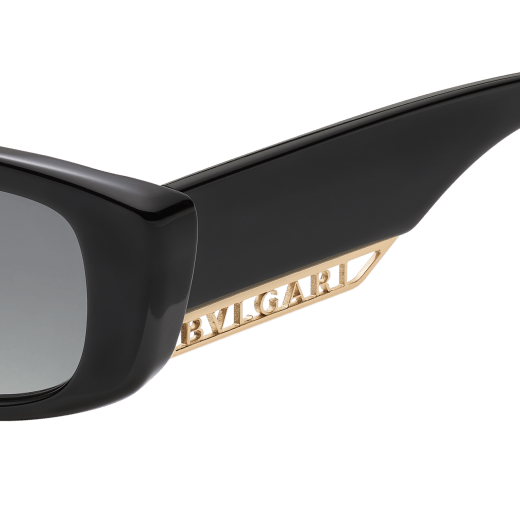 B.zero1 "Downtown" rectangular acetate sunglasses 904243 image 3
