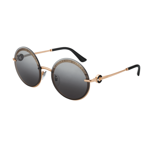 Bvlgari Bvlgari “On-Me” round metal sunglasses. 904040 image 1