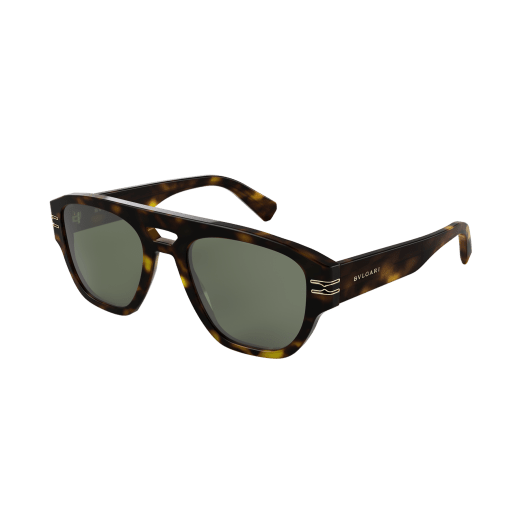 B.zero1 aviator acetate sunglasses with iconic embellishment BV40040I image 1