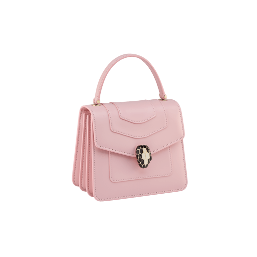 Bvlgari pink Large Serpenti Forever Top Handle Bag