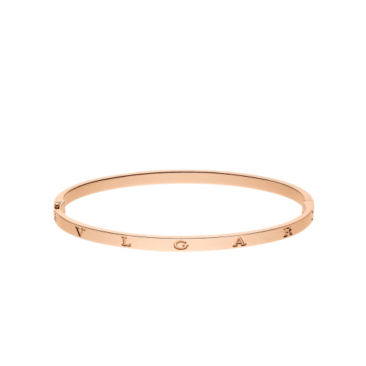 B.zero1 Essential 18 kt rose gold bangle bracelet BR859889 image 2