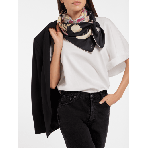 Bvlgari scarf top