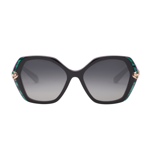 نظارات شمسية "لي جيمّي" من الأسيتات سداسية الشكل 904128 image 2
