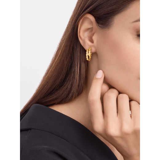 Boucles d’oreilles Serpenti Viper en or jaune 18 K 361291 image 1