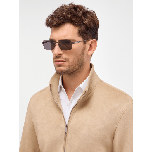 Octo Finissimo rectangular titanium sunglasses 904379 image 2