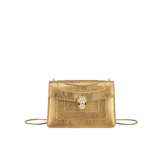Bulgari, Bags, Bvlgari Gold Stingray Acrylic Cover Flap Chain Bag