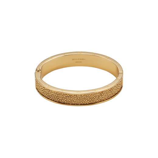 18kt White and Yellow Gold Bvlgari Cuff Bracelet – Jon Paul Inc