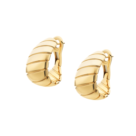 Orecchini Bvlgari Tubogas in oro giallo 18 tk. 362566 image 2