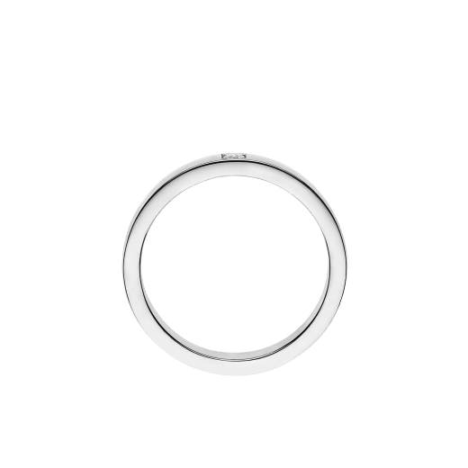 خاتم زواج «مارّي مي» من البلاتين مرصع بحجر ألماس. AN854104 image 2