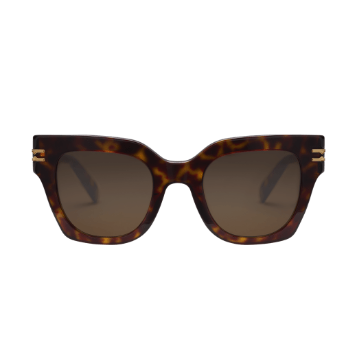 B.zero1 geometric acetate sunglasses with iconic decor BV40013I image 2