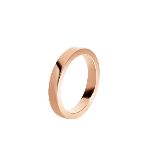 خاتم زواج مارّي مي من الذهب الوردي عيار 18 قيراطاً AN858416 image 1