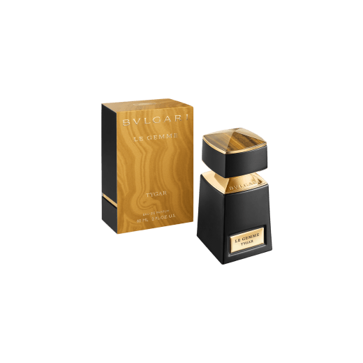 Discover Bvlgari Le Gemme Tygar, an astonishingly contrasted woody and citrussy fragrance crafted from accords of fresh bursting grapefruit and deep sophisticated ambergris. 42183 image 2