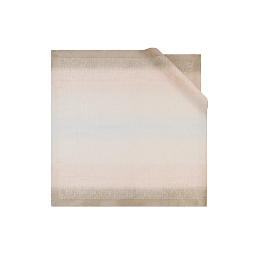 Lettere Maxi Degradé scarf in fine light pink silk. Made of 100% silk. 246426 image 1