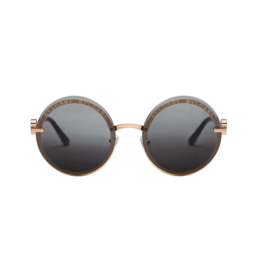 Bvlgari Bvlgari “On-Me” round metal sunglasses. 904040 image 2