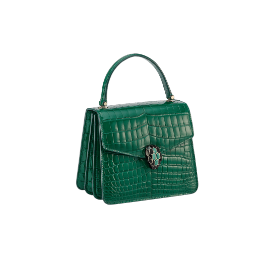 Bvlgari deals crocodile bag