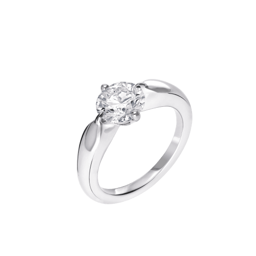 Dedicata a Venezia: Torcello platinum ring with a round brilliant cut diamond 343723 image 2