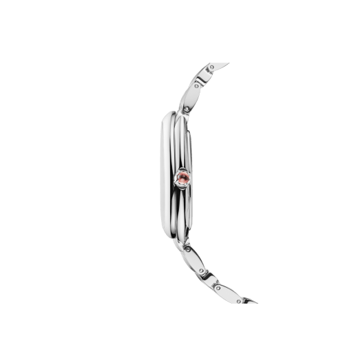 Serpenti Seduttori watch with stainless steel case, stainless steel bracelet and a white silver opaline dial. 103937 image 3
