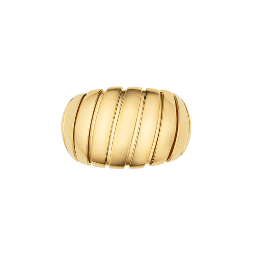 Bvlgari Tubogas 18 kt yellow gold ring AN860375 image 3