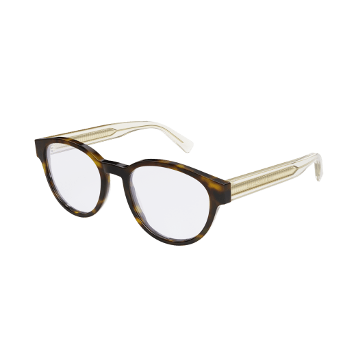 Lunettes de vue Tubogas à monture pantos en acétate avec détail emblématique sur les branches 904368 image 1