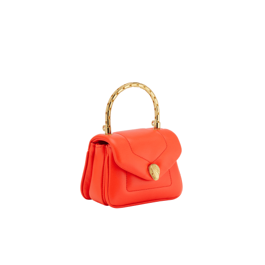 Serpenti Reverse Micro Top Handle Bag 293108 Bulgari
