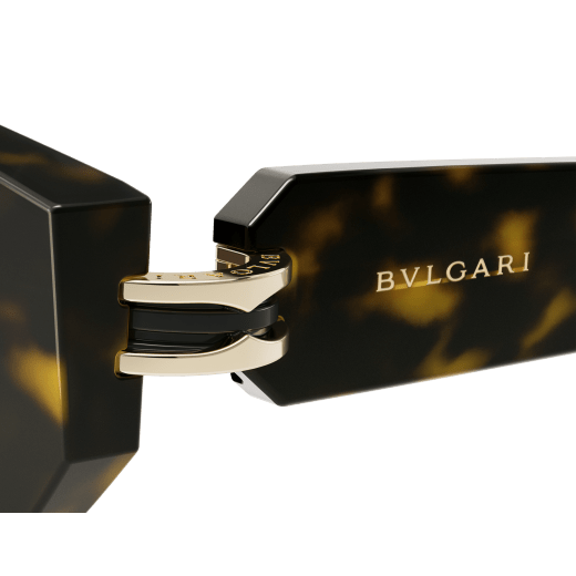 B.zero1 oval acetate sunglasses with iconic embellishment on the temples 904348 image 3