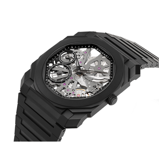 Octo finissimo tourbillon cheap chronograph skeleton automatic