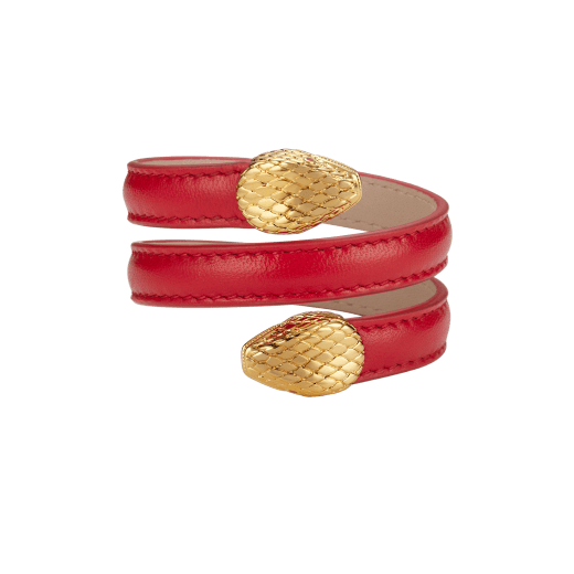 Serpenti outlet leather bracelet