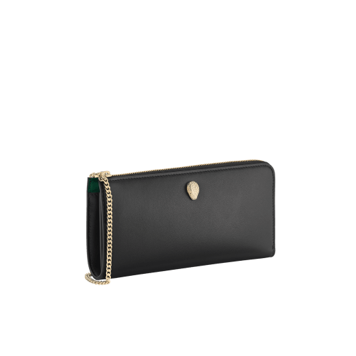40代女性に人気のレディース長財布は、ブルガリのセルペンティ フォーエバー ジップウォレット