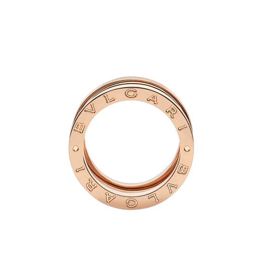 B.zero1 Design Legend four-band ring in 18 kt rose gold. B-zero1-4-bands-AN858030 image 2