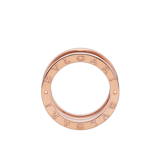 Кольцо B.zero1 с четырьмя ободками, розовое золото 18 карат. B-zero1-4-bands-AN856732 image 2