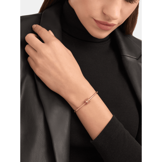 B.zero1 bangle bracelet in 18 kt rose gold BR860597 image 1