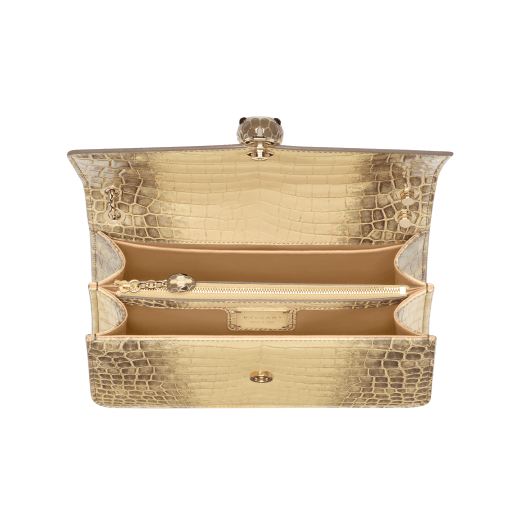 Bvlgari store crocodile bag