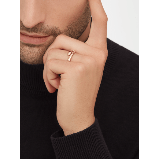 Anello a spirale Serpenti Viper in oro rosa 18 kt. AN860543 image 2