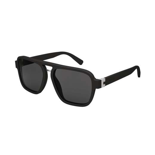 Lunettes de soleil Bvlgari Bvlgari Aluminium à monture aviateur en caoutchouc 904346 image 1