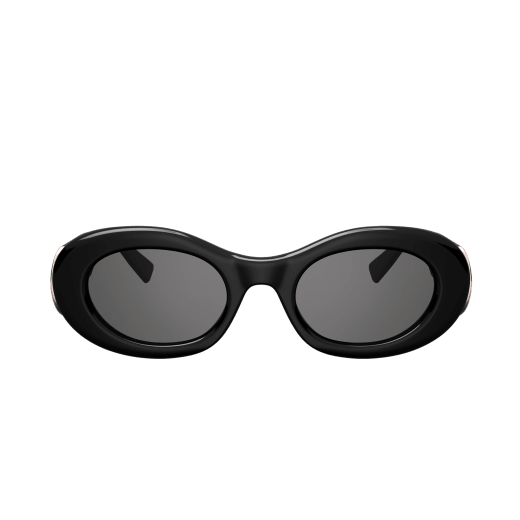 Divas' Dream oval metal sunglasses with jewellery-inspired enamelled decor 904393 image 2