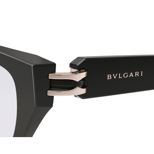 B.zero1 cat-eye acetate glasses with iconic embellishment on the temples 904365 image 3