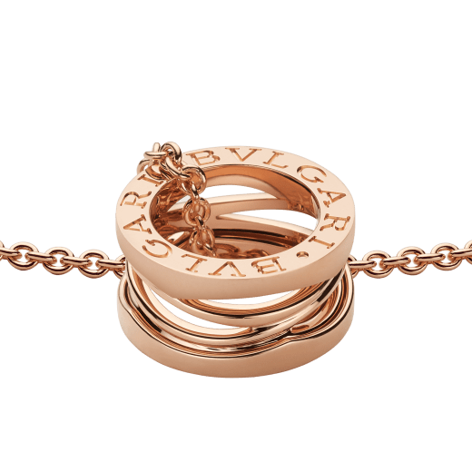 Collana con pendente B.zero1 Design Legend in oro rosa 18 kt. 353795 image 3