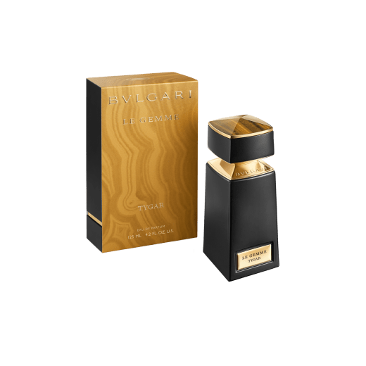 Discover Bvlgari Le Gemme Tygar, an astonishingly contrasted woody and citrussy fragrance crafted from accords of fresh bursting grapefruit and deep sophisticated ambergris. 42170 image 2