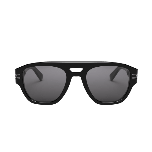 B.zero1 aviator acetate sunglasses with iconic embellishment BV40040I image 2